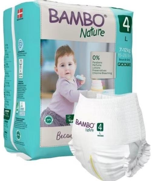 Bambo Nature Kinderpants L Gr. 4, 7 - 14 kg, 20 Stk.